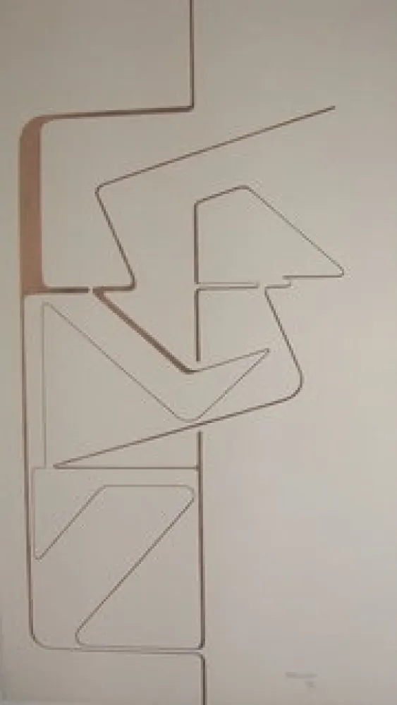 Litografía Palazuelo - Sin titulo