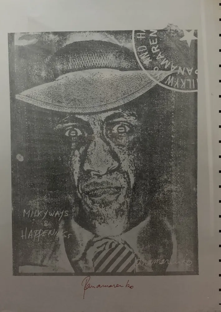 Múltiple Panamarenko - Milky Ways & Happenings - original plate