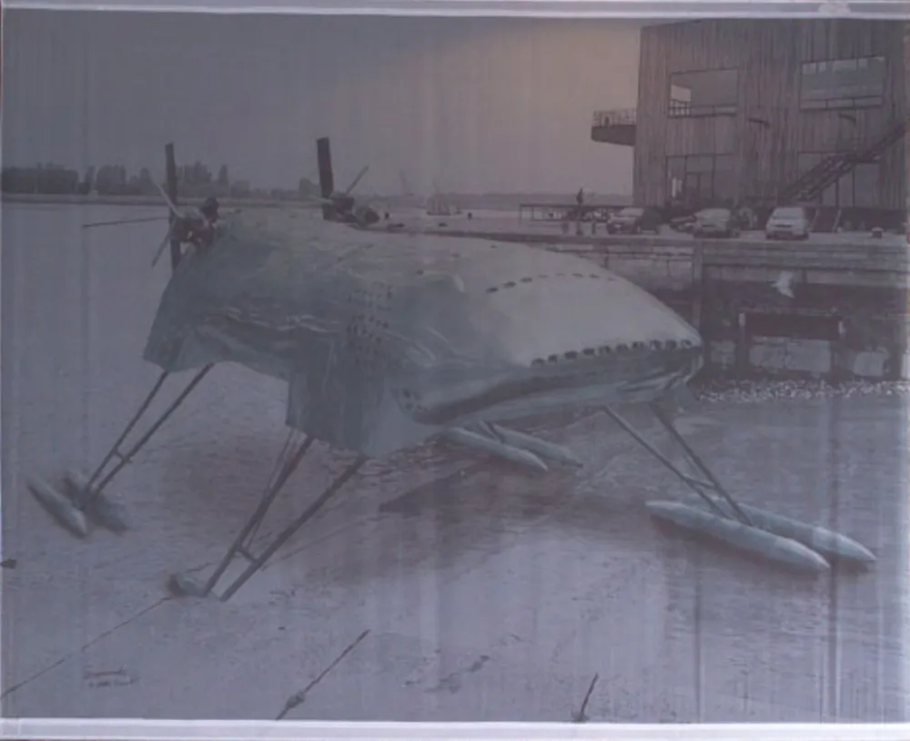 Múltiple Panamarenko - Scotch Gambit at Rijnkaai, Antwerpen