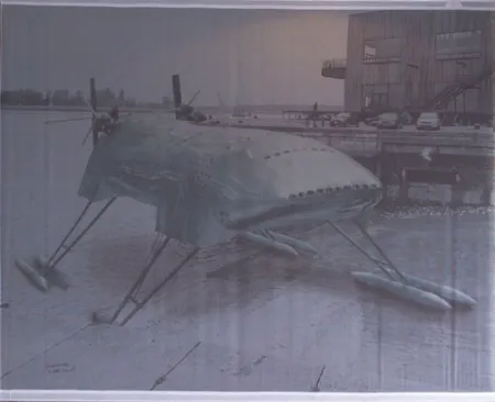 Múltiple Panamarenko - Scotch Gambit at Rijnkaai, Antwerpen