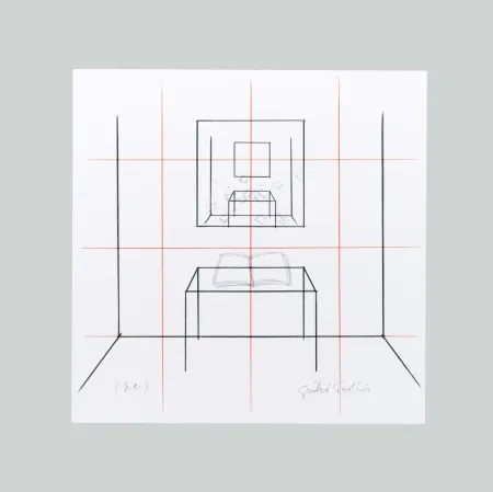 Litografía Paolini - Composizione