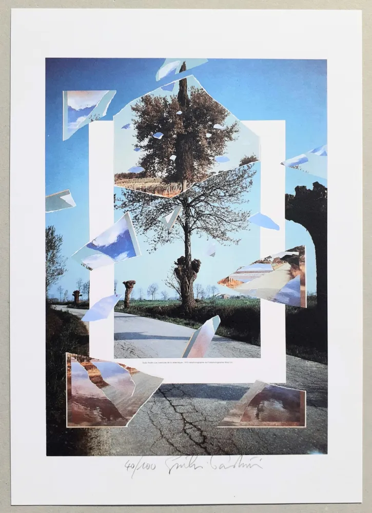 Litografía Paolini - Les Aventure de la Dialectique II