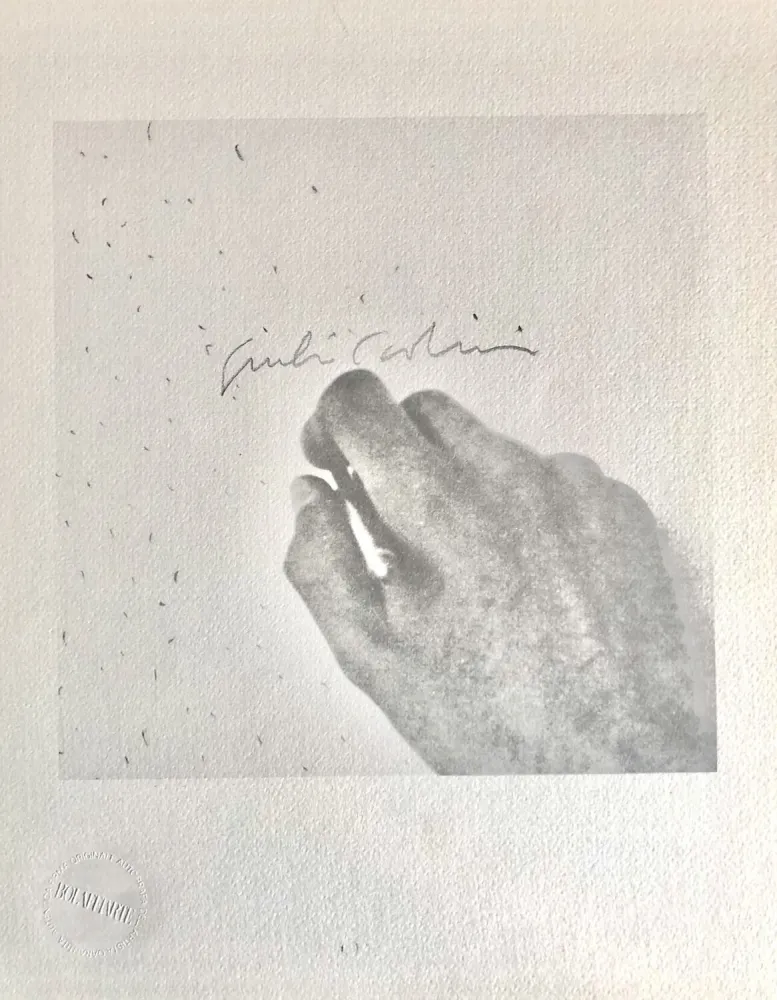 Litografía Paolini - Vedo (I see)