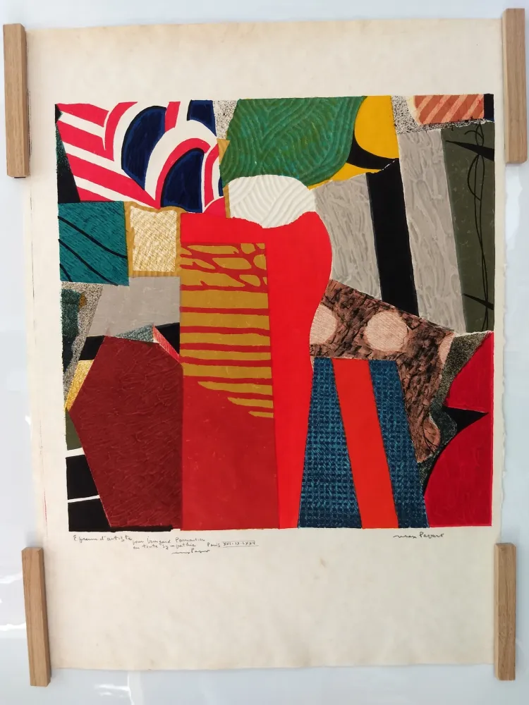 Linograbado Papart - 1972