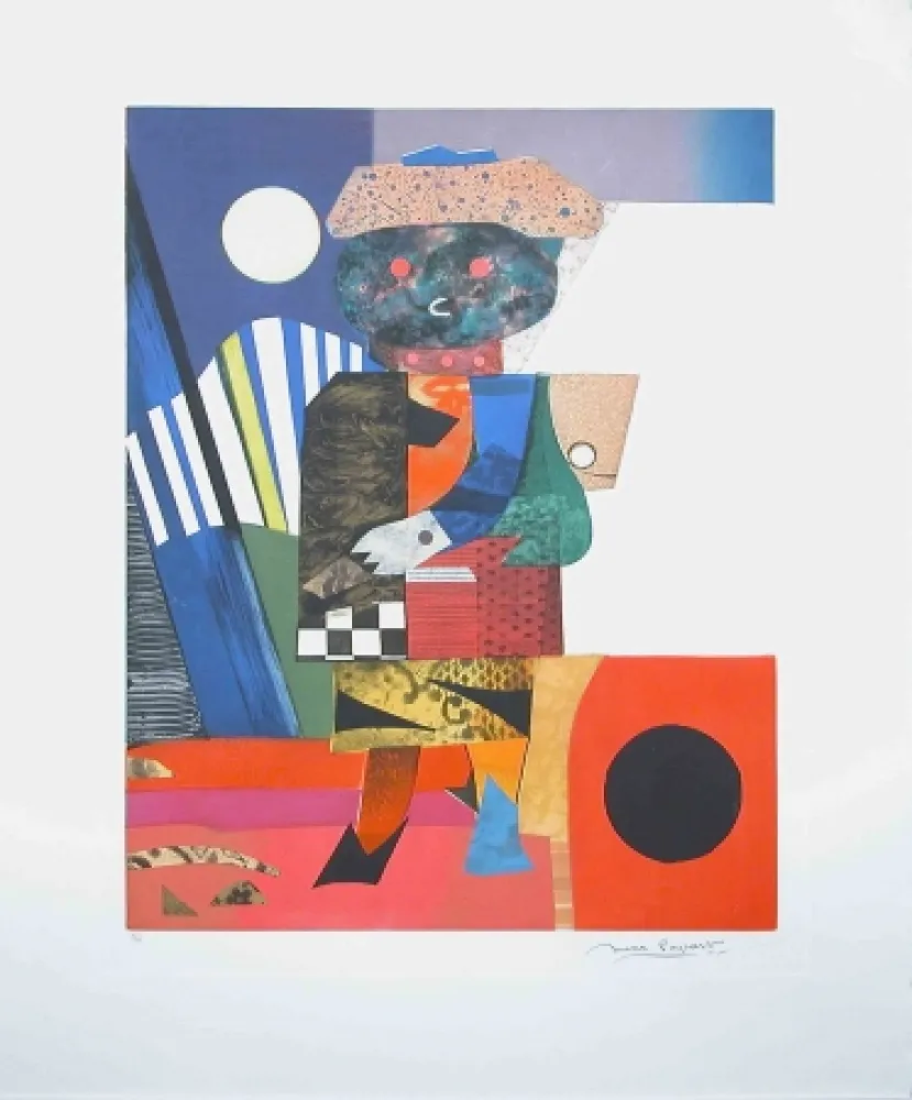 Aguatinta Papart - Défilé de féerie