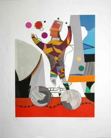 Aguatinta Papart - L'acrobate