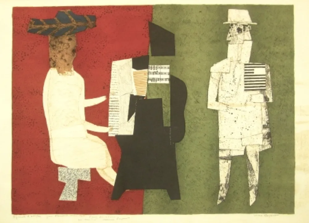 Litografía Papart - Untitled