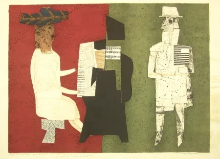 Litografía Papart - Untitled