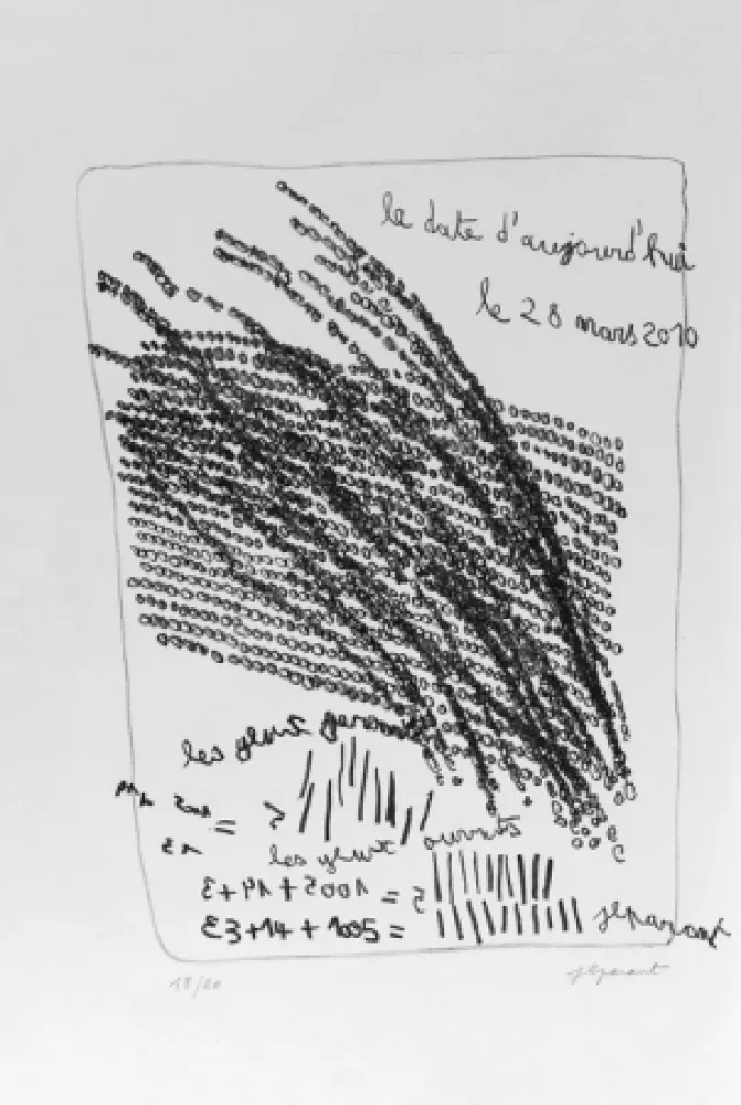 Litografía Parant - Lithographie originale / Original lithograph