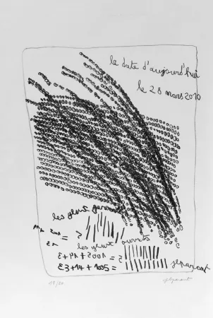 Litografía Parant - Lithographie originale / Original lithograph