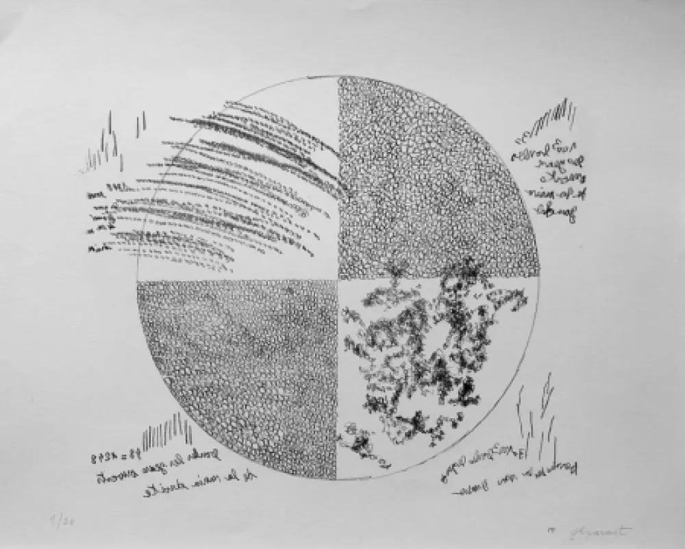 Litografía Parant - Lithographie originale / Original lithograph