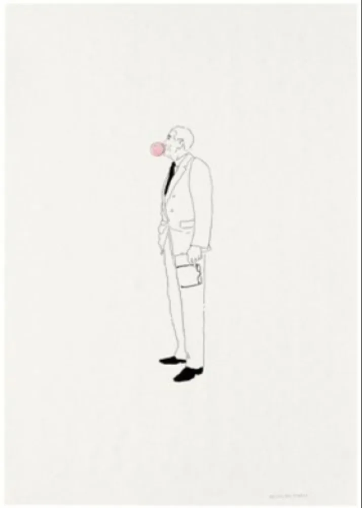 Litografía Paris - Chicle bomba