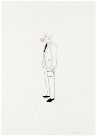 Litografía Paris - Chicle bomba