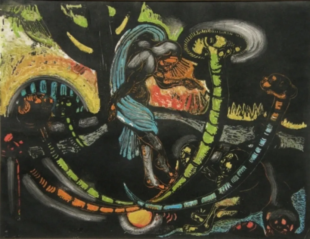 Grabado Paris - In the Garden