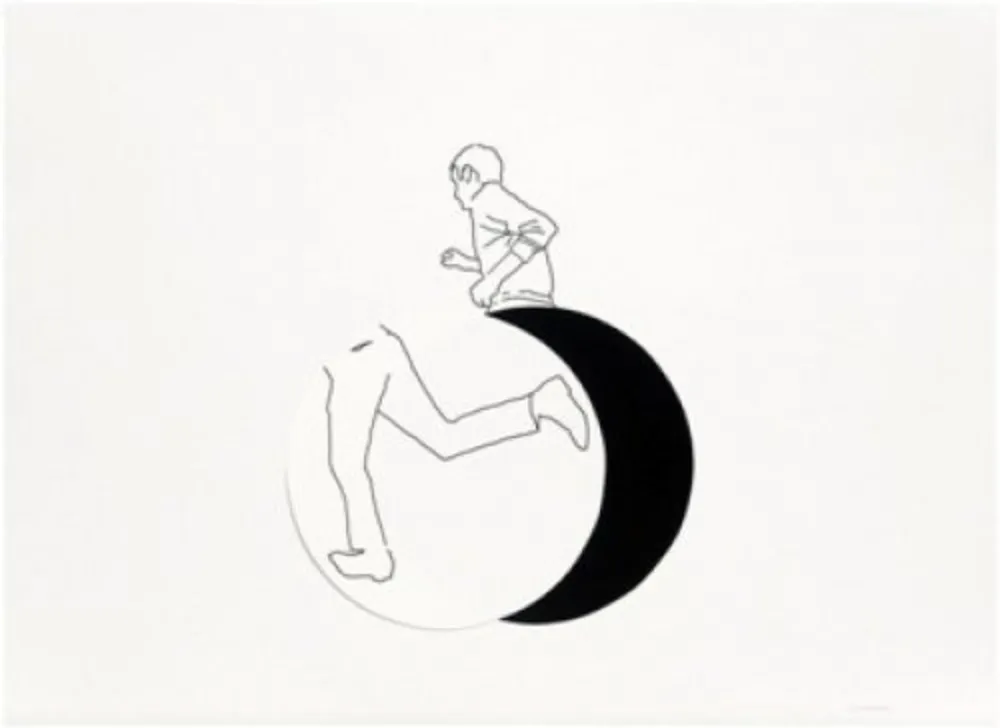 Litografía Paris - Movimiento afectado 2