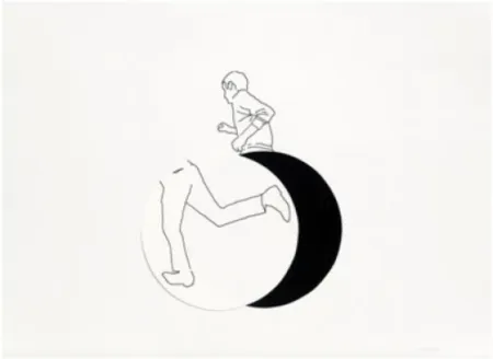 Litografía Paris - Movimiento afectado 2