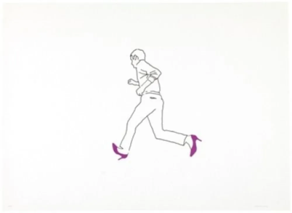 Litografía Paris - Movimiento afectado 3