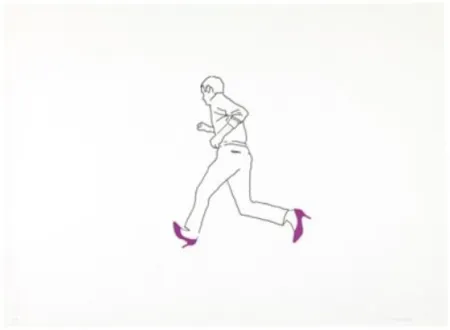 Litografía Paris - Movimiento afectado 3