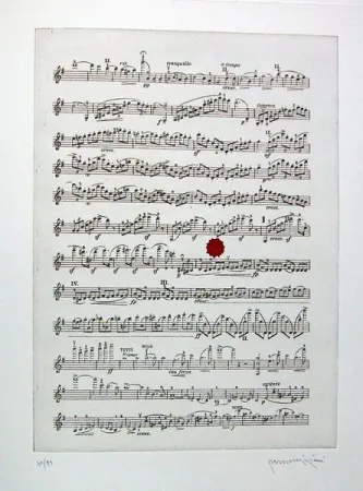 Libro Ilustrado Parmiggiani - Israel. Three Poems