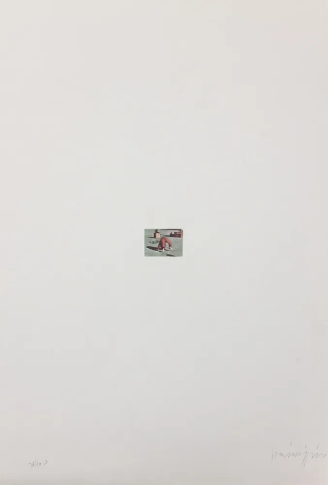 Litografía Parmiggiani - SENZA TITOLO