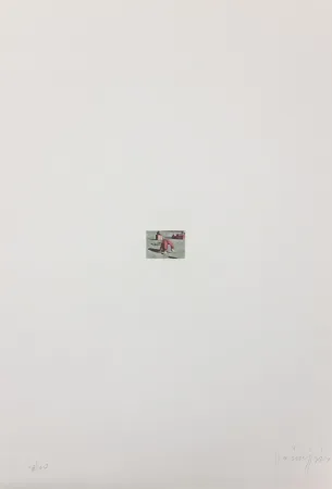 Litografía Parmiggiani - SENZA TITOLO