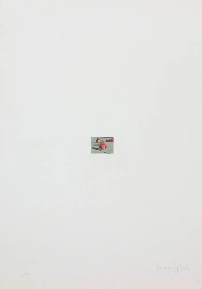 Litografía Parmiggiani - SENZA TITOLO