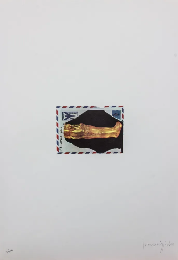 Litografía Parmiggiani - SENZA TITOLO