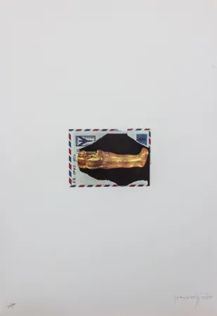 Litografía Parmiggiani - SENZA TITOLO