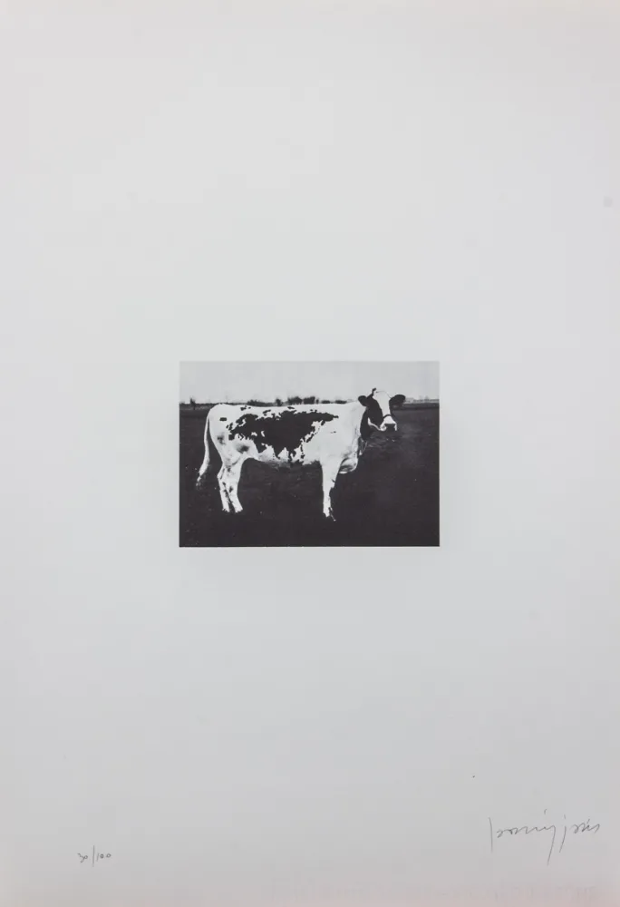 Litografía Parmiggiani - SENZA TITOLO