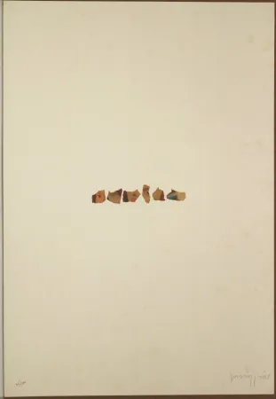 Litografía Parmiggiani - Senza titolo