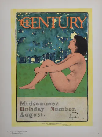 Litografía Parrish - The Century Magazine, Les Maitres de L’Affiche, 1898