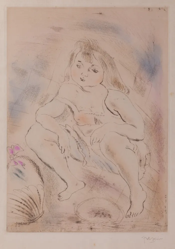 Aguafuerte Y Aguatinta Pascin - Cendrillon (Cinderella)