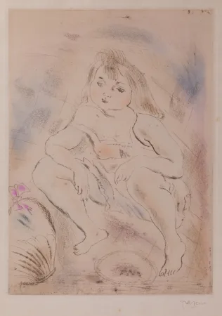 Aguafuerte Y Aguatinta Pascin - Cendrillon (Cinderella)