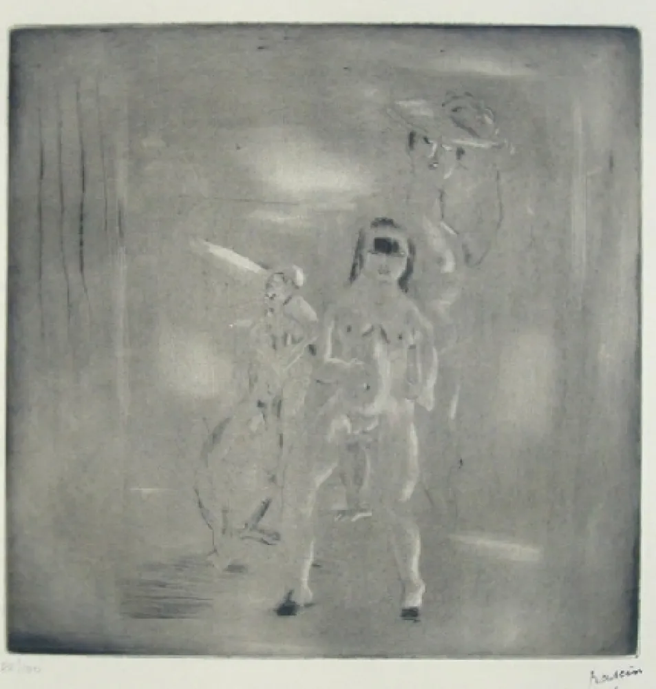 Punta Seca Pascin - Encore Salomé