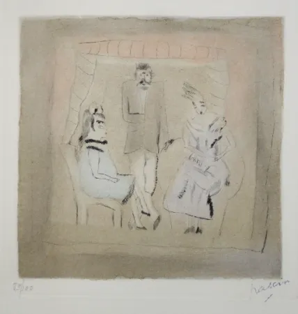 Aguatinta Pascin - Noblesse créole