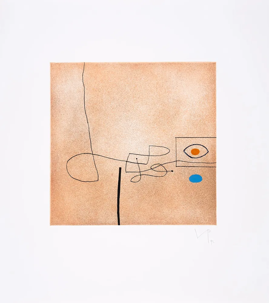 Aguatinta Pasmore - Images on the Wall G, Edition B 