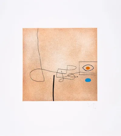 Aguatinta Pasmore - Images on the Wall G, Edition B 