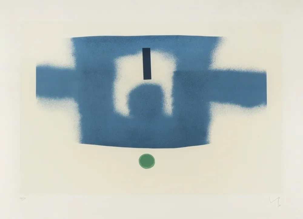 Serigrafía Pasmore - Untitled Number 3