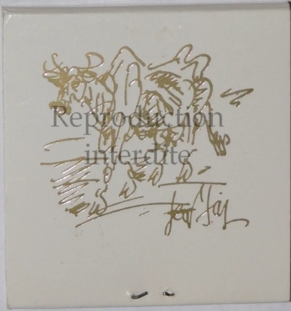 Serigrafía Paul  - Allumettes personnelle de Gen Paul / Personal smatch boxes of Gen Paul