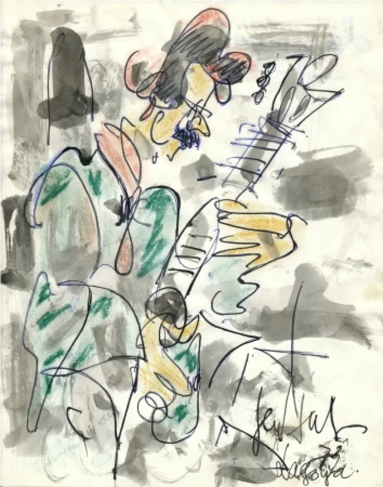 Sin Técnico Paul  - Dessin Original / Original Drawing - ALEXANDRE LAGOYA - Portrait