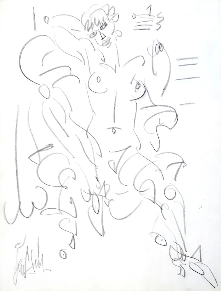 Sin Técnico Paul  - Femme nue assise