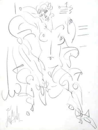 Sin Técnico Paul  - Femme nue assise