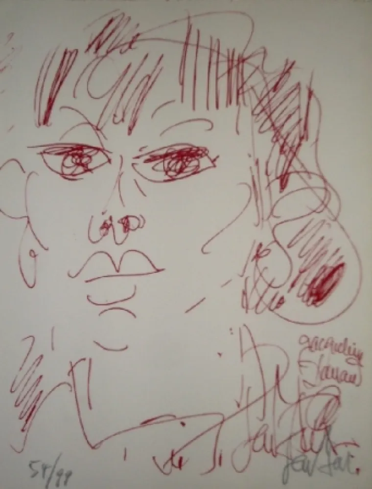 Litografía Paul  - Jacqueline Danan