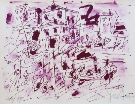 Litografía Paul  - Le quatuor