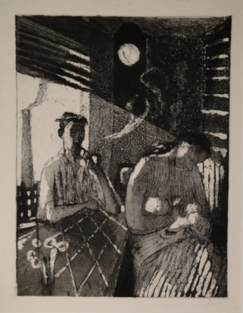 Aguafuerte Y Aguatinta Pauli - Feierabend