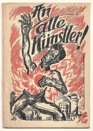 Libro Ilustrado Pechstein - An alle Künstler! (To all the artists!) 