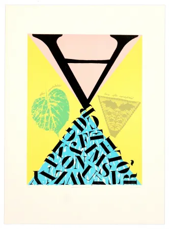 Litografía Pedersen - Alfabetets Fødsel