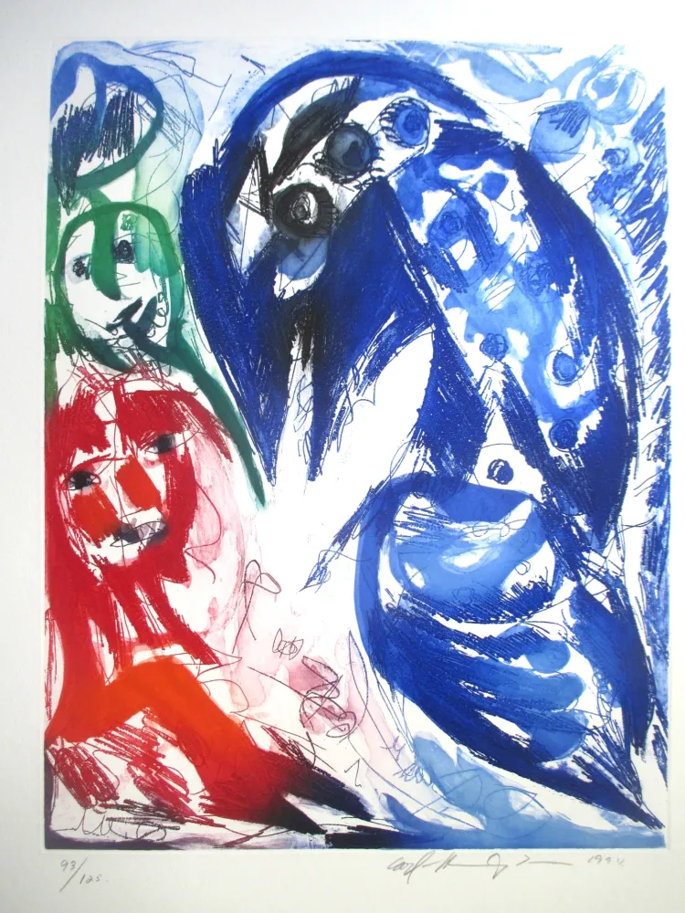 Aguafuerte Y Aguatinta Pedersen - Alice in Wonderland 5