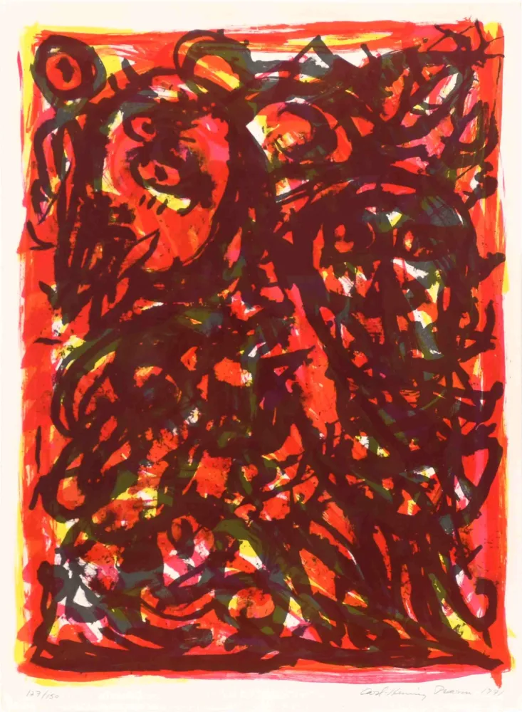 Litografía Pedersen - Composition