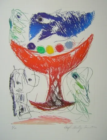 Aguatinta Pedersen - Le plus beau cadeau